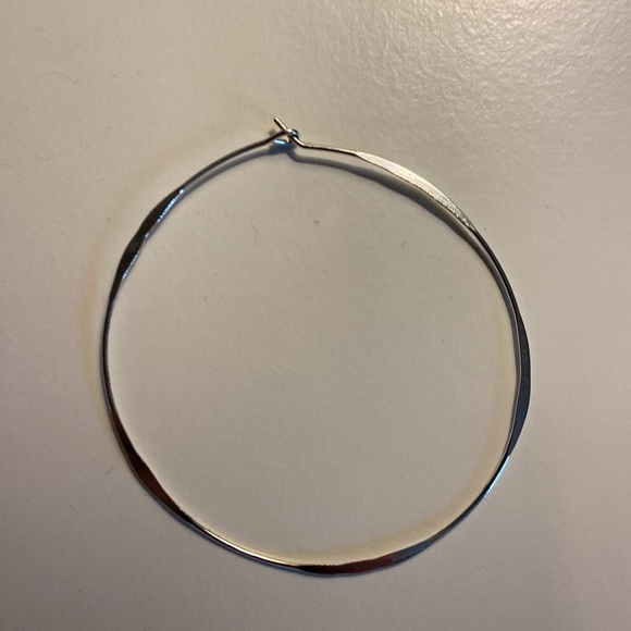 true to form Exaggerated Hoop Earrings in Gold and Silver - Picture 6 of 8